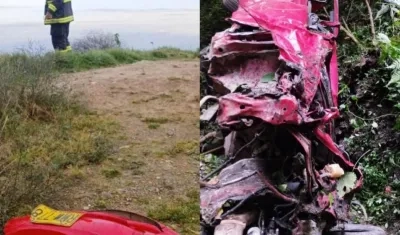 Estado en que quedó el vehículo.