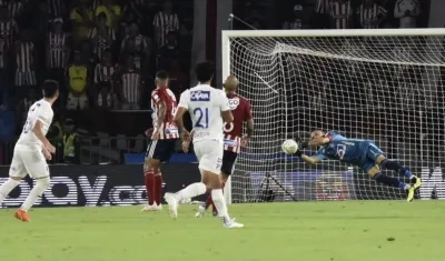 Acción definitiva del partido.