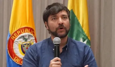 El Alcalde de Barranquilla, Jaime Pumarejo.