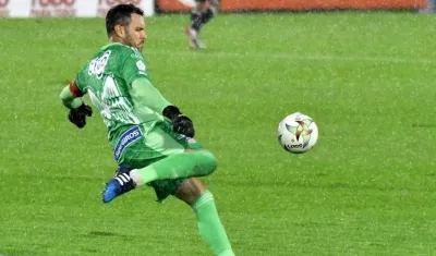 Sebastián Viera, jugador de Junior. 