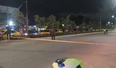 Momentos del accidente de tránsito. 