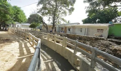 Arroyo El Salao, en Soledad.