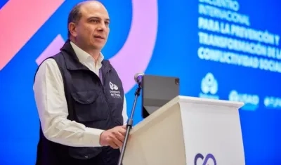 El defensor del Pueblo, Carlos Camargo.