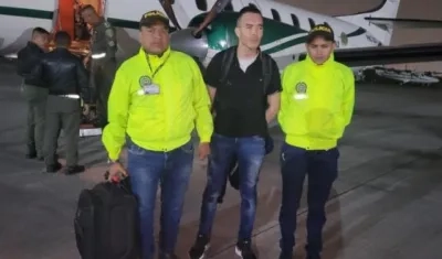 Captura del teniente Holmes Villani.