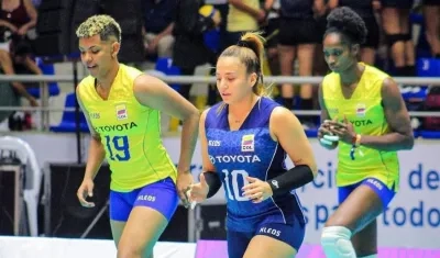 Jugadoras de la Selección Colombia. 