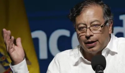 Presidente Gustavo Petro. 