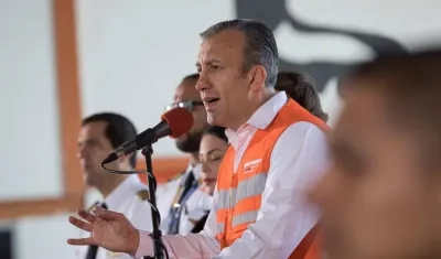 El ministro de Petróleo de Venezuela, Tareck el Aissami.