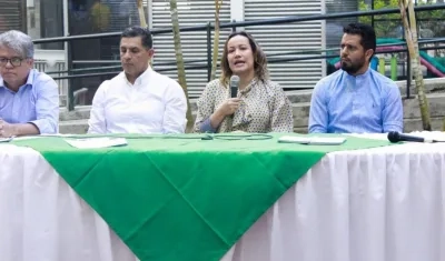 La Ministra de Salud, Carolina Corcho.