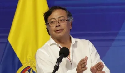 Gustavo Petro, presidente de Colombia. 