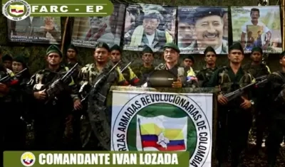 Néstor Gregorio Vera Fernández, alias 'Iván Mordisco' en su discurso.