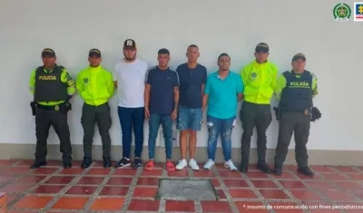 Pachencas capturados