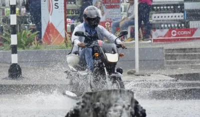 Temporada de lluvias en Barranquilla.
