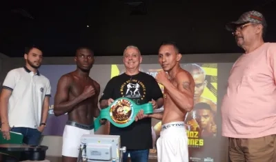 Yuberjen Martínez, boxeador colombiano. 