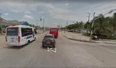 Calle 30 con carrera 20, lugar donde ocurrió el accidente. 