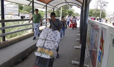 Frontera colombo venezolana.