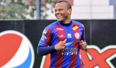 Andrés 'Manga' Escobar, delantero colombiano. 