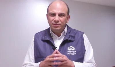 El defensor del Pueblo, Carlos Camargo.