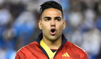 Falcao García, delantero de la Selección Colombia. 