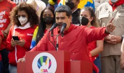Nicolás Maduro, presidente de Venezuela