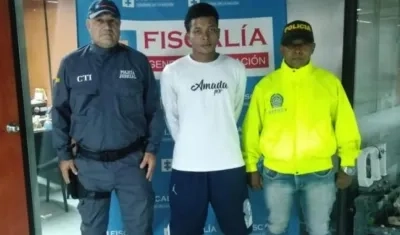 Jairo Eduardo Julio Monterroza, 'el Monstruo de Tolú', capturado.