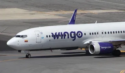 Avión de Wingo. 