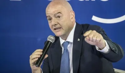 Gianni Infantino, presidente de la FIFA.