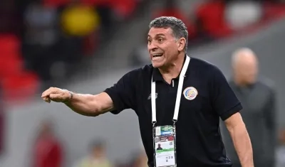 Luis Fernando Suárez, técnico colombiano. 