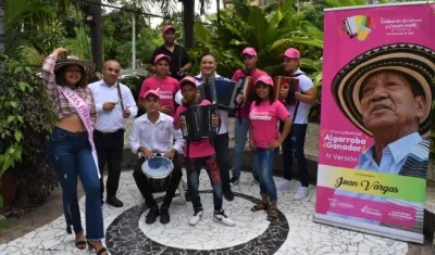 Presentaron programación del IV Festival de acordeones y canción inédita