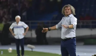 Alberto Gamero, DT de Millonarios.