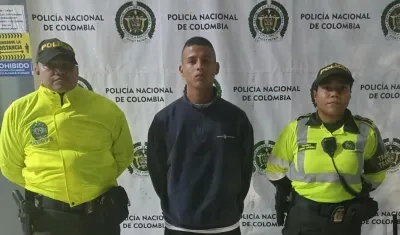 Captura de alias ‘El Menor’.