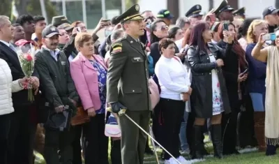 Director de la Policía, general Henry Sanabria.