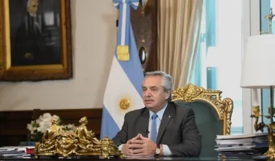 Alberto Fernández, Presidente de Argentina.