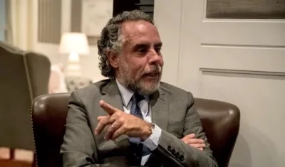 El Embajador de Colombia en Venezuela, Armando Benedetti.