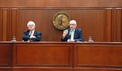 José Antonio Ocampo y Leonardo Villar.