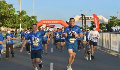 Participantes de la carrera Soy Marino. 