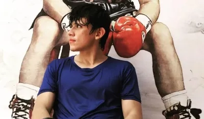 Luis Quiñones, boxeador fallecido. 