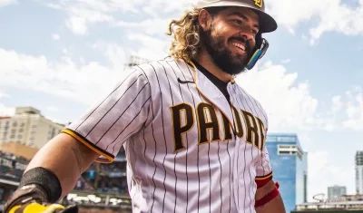 Jorge Alfaro jugó en 2022 con los Padres de San Diego.