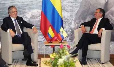 Guillermo Lasso y Gustavo Petro.