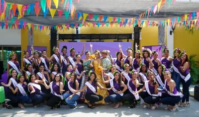 Candidatas al Reinado Popular 2023.