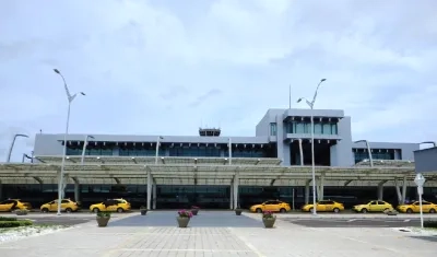 La modernización del aeropuerto quedó inconclusa.