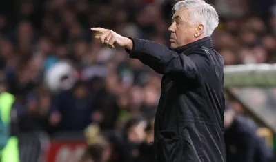 Carlo Ancelotti, entrenador del Real Madrid. 