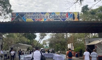 Apertura puente internacional José Antonio Páez.