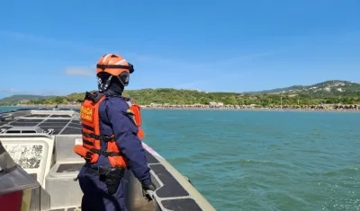 Imagen de la búsqueda de la Armada.