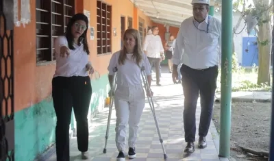 La Gobernadora del Atlántico, Elsa Noguera.