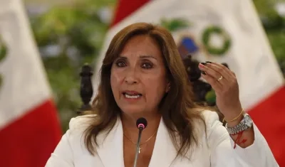 La presidenta de Perú, Dina Boluarte.