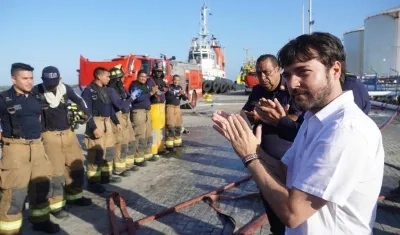 El Alcalde de Barranquilla, Jaime Pumarejo.