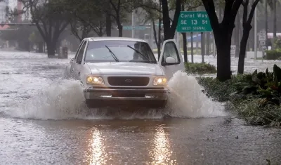 Imagen de la inundación.