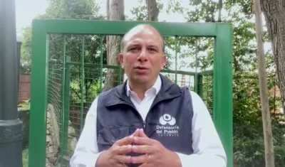 El Defensor del Pueblo, Carlos Camargo.