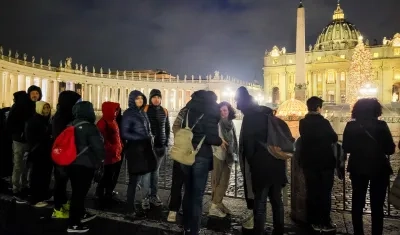 Imagen de la plaza de San Pedro.