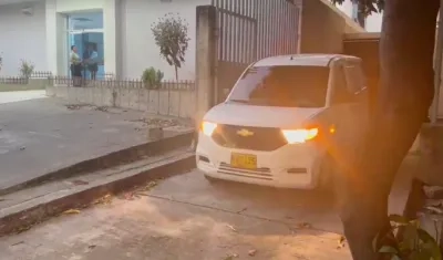 Carroza con los restos mortales de Adolfo Pacheco.